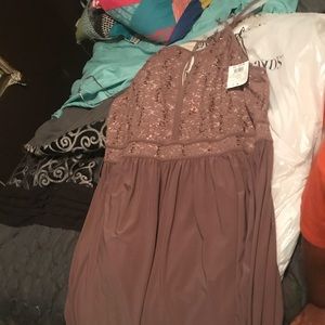 David’s bridal bridesmaid dress